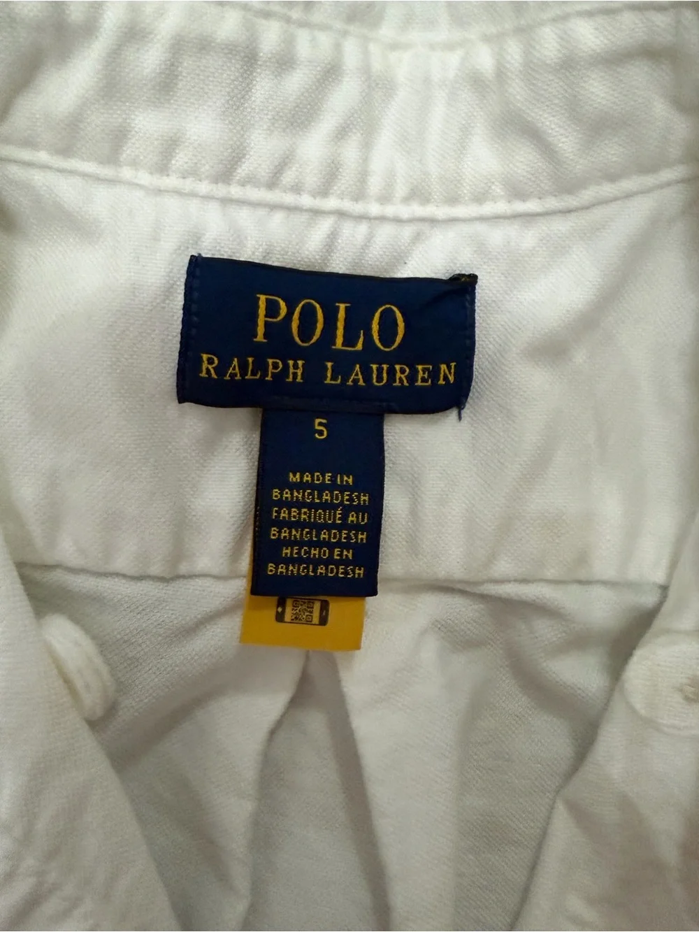 Polo Ralph Lauren kid’s white